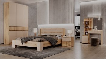Комод 3 ящика Ленора вотан/Кашемир (Лин) в Среднеуральске - sredneuralsk.mebel-e96.ru