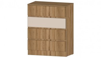 Комод 4 ящика Ленора вотан/Кашемир (Лин) в Среднеуральске - sredneuralsk.mebel-e96.ru