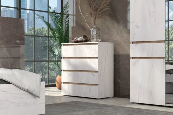 Комод Лиана золотой (Зарон) в Среднеуральске - sredneuralsk.mebel-e96.ru | фото