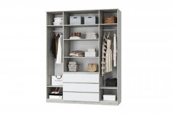 Шкаф 3160 мм для одежды Лори (МЛК) в Среднеуральске - sredneuralsk.mebel-e96.ru