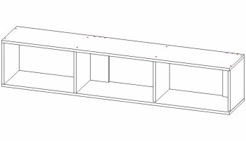 Стенка луксор (АстридМ) в Среднеуральске - sredneuralsk.mebel-e96.ru