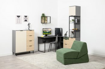 Кресло Марвэл зеленый (Моби) в Среднеуральске - sredneuralsk.mebel-e96.ru