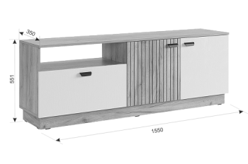 Стенка Моди К1 (Мебельсон) в Среднеуральске - sredneuralsk.mebel-e96.ru