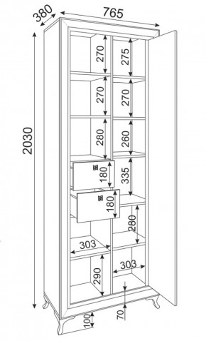 Библиотека Саванна М21 (Риннер) в Среднеуральске - sredneuralsk.mebel-e96.ru