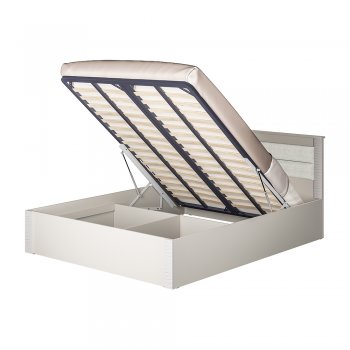 Кровать с подъемным механизмом Монако КР-16 Кашемир (БТС) в Среднеуральске - sredneuralsk.mebel-e96.ru