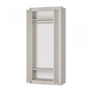 Шкаф для белья 960 мм Монако ШК-37 кашемир (БТС) в Среднеуральске - sredneuralsk.mebel-e96.ru