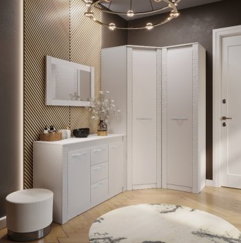 Набор мебели для прихожей Монако Кашемир (модульный) (БТС) в Среднеуральске - sredneuralsk.mebel-e96.ru