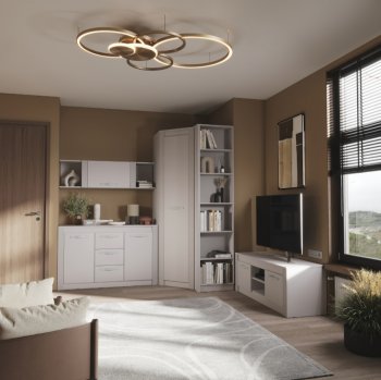 Стенка Монако Кашемир комп.1 (модульная) (БТС) в Среднеуральске - sredneuralsk.mebel-e96.ru