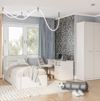 Набор детской мебели Монако Кашемир (модульный) (БТС) в Среднеуральске - sredneuralsk.mebel-e96.ru