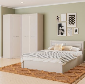 Спальный гарнитур Монако Кашемир (модульный) (БТС) в Среднеуральске - sredneuralsk.mebel-e96.ru