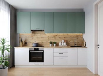 Кухонный гарнитур высокий Муссон 3000 мм (Санвут) в Среднеуральске - sredneuralsk.mebel-e96.ru