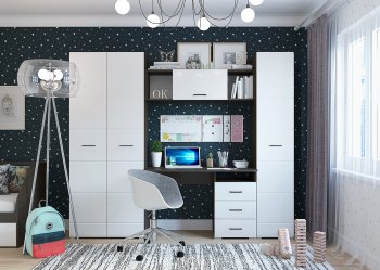 Набор детской мебели Ненси модульный (Гор) в Среднеуральске - sredneuralsk.mebel-e96.ru