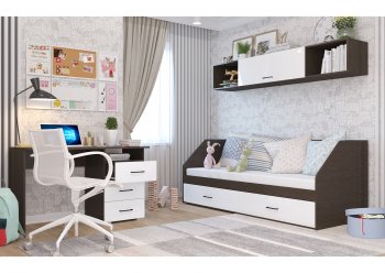 Набор детской мебели Ненси модульный (Гор) в Среднеуральске - sredneuralsk.mebel-e96.ru