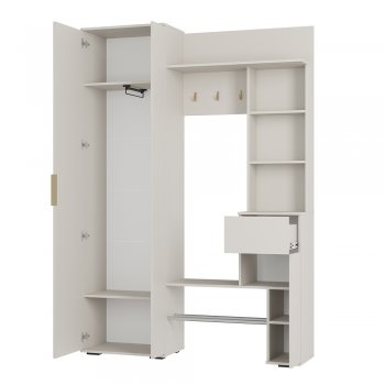 Прихожая Ницца ПР-04 Кашемир (БТС) в Среднеуральске - sredneuralsk.mebel-e96.ru