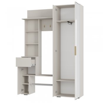 Прихожая Ницца ПР-04 Кашемир (БТС) в Среднеуральске - sredneuralsk.mebel-e96.ru