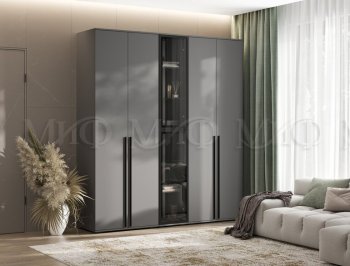 Шкаф Норд+ пенал со стеклом (Миф) в Среднеуральске - sredneuralsk.mebel-e96.ru