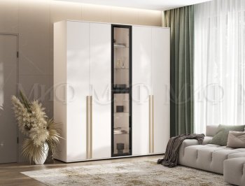 Шкаф Норд+ пенал со стеклом (Миф) в Среднеуральске - sredneuralsk.mebel-e96.ru | фото