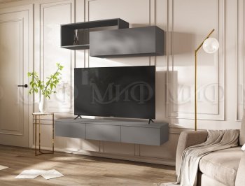 Стенка Норд-2 графит (Миф) в Среднеуральске - sredneuralsk.mebel-e96.ru
