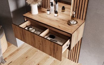 Прихожая+Тумба с зеркалом Норд (Миф) в Среднеуральске - sredneuralsk.mebel-e96.ru