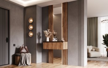 Прихожая+Тумба с зеркалом Норд (Миф) в Среднеуральске - sredneuralsk.mebel-e96.ru