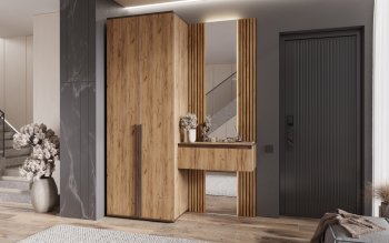 Шкаф 800+Тумба с зеркалом Норд (Миф) в Среднеуральске - sredneuralsk.mebel-e96.ru