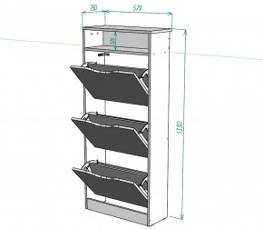 Обувница W10 (ДМ) в Среднеуральске - sredneuralsk.mebel-e96.ru