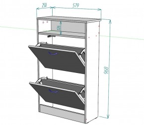 Обувница W5 (ДМ) в Среднеуральске - sredneuralsk.mebel-e96.ru