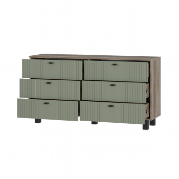 Комод Олива КМ-04 эквалипт софт (БТС) в Среднеуральске - sredneuralsk.mebel-e96.ru