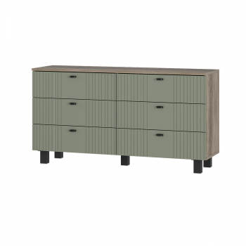 Комод Олива КМ-04 эквалипт софт (БТС) в Среднеуральске - sredneuralsk.mebel-e96.ru