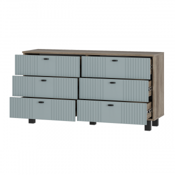 Комод Олива КМ-04 шарли бриз (БТС) в Среднеуральске - sredneuralsk.mebel-e96.ru