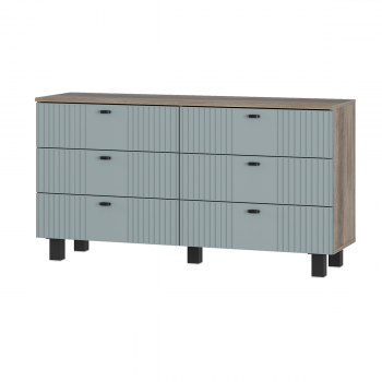 Комод Олива КМ-04 шарли бриз (БТС) в Среднеуральске - sredneuralsk.mebel-e96.ru