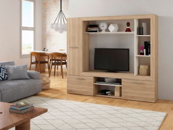 Стенка OSKAR3 дуб сонома (Генезис) в Среднеуральске - sredneuralsk.mebel-e96.ru