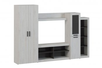 Стенка OSKAR4 сосна белая (Генезис) в Среднеуральске - sredneuralsk.mebel-e96.ru