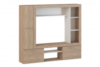 Стенка OSKAR3 дуб сонома (Генезис) в Среднеуральске - sredneuralsk.mebel-e96.ru