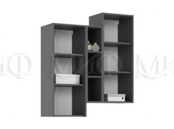 Стенка Оскар комп.2 графит (Миф) в Среднеуральске - sredneuralsk.mebel-e96.ru
