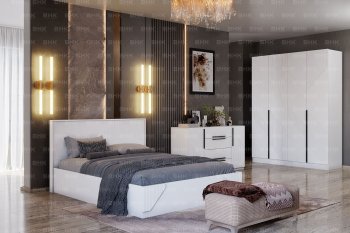 Спальный гарнитур Палермо модульный (ВНК) в Среднеуральске - sredneuralsk.mebel-e96.ru