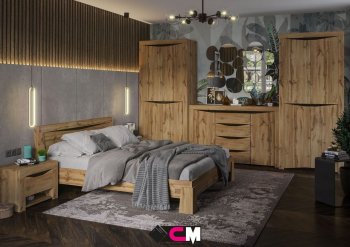 Спальный гарнитур Паола модульный (СтендМ) в Среднеуральске - sredneuralsk.mebel-e96.ru