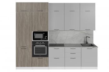 Кухонный гарнитур Парма 3000 мм (Герда) в Среднеуральске - sredneuralsk.mebel-e96.ru