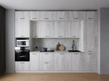 Кухонный гарнитур Пайн 3400 мм (Санвут) в Среднеуральске - sredneuralsk.mebel-e96.ru
