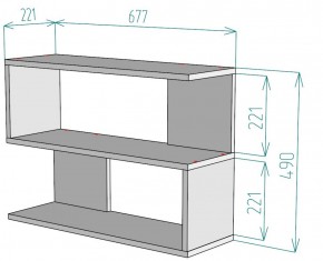 Полка S29 (Белый) в Среднеуральске - sredneuralsk.mebel-e96.ru