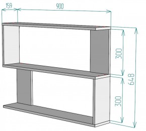 Полка S32 (ЯШС) в Среднеуральске - sredneuralsk.mebel-e96.ru