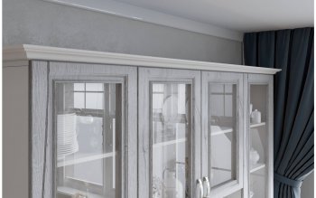 Буфет Прованс-016 (Текс) в Среднеуральске - sredneuralsk.mebel-e96.ru