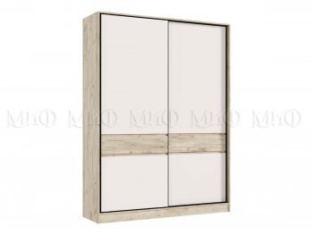 Шкаф-купе 1800 мм Роджина крафт серый/кашемир (Миф) в Среднеуральске - sredneuralsk.mebel-e96.ru