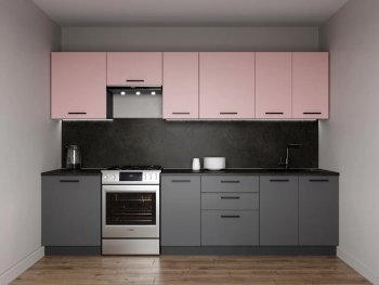 Кухонный гарнитур Роза 3000 мм (Санвут) в Среднеуральске - sredneuralsk.mebel-e96.ru