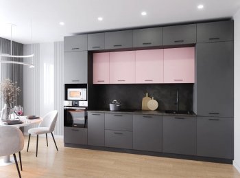 Кухонный гарнитур Роза 3400 мм (Санвут) в Среднеуральске - sredneuralsk.mebel-e96.ru