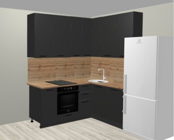 Кухонный гарнитур угловой 2000*1400 мм (Санвут) в Среднеуральске - sredneuralsk.mebel-e96.ru