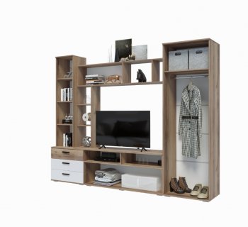 Стенка Крокус белый (Эра) в Среднеуральске - sredneuralsk.mebel-e96.ru