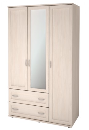 Шкаф для одежды 3-х дверный Ника-Люкс 18 в Среднеуральске - sredneuralsk.mebel-e96.ru