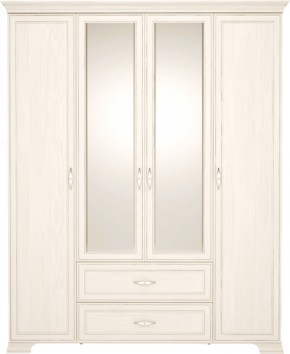 Шкаф для одежды 4-х дверный с зеркалом Венеция 2 бодега в Среднеуральске - sredneuralsk.mebel-e96.ru