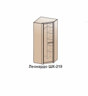 Шкаф ЛЕОНАРДО (ШК-219) Бодега белая в Среднеуральске - sredneuralsk.mebel-e96.ru | фото